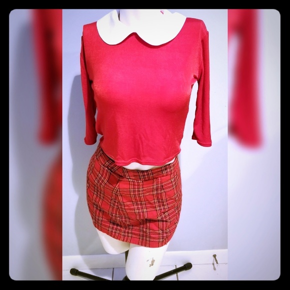 ❌❌ SOLD ❌❌ 
Red white school girl costume 🌹 - Picture 2 of 10